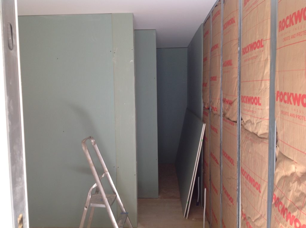 Brice Oziel. Chantier de rénovation, Montreuil-sur-Ille, 2014