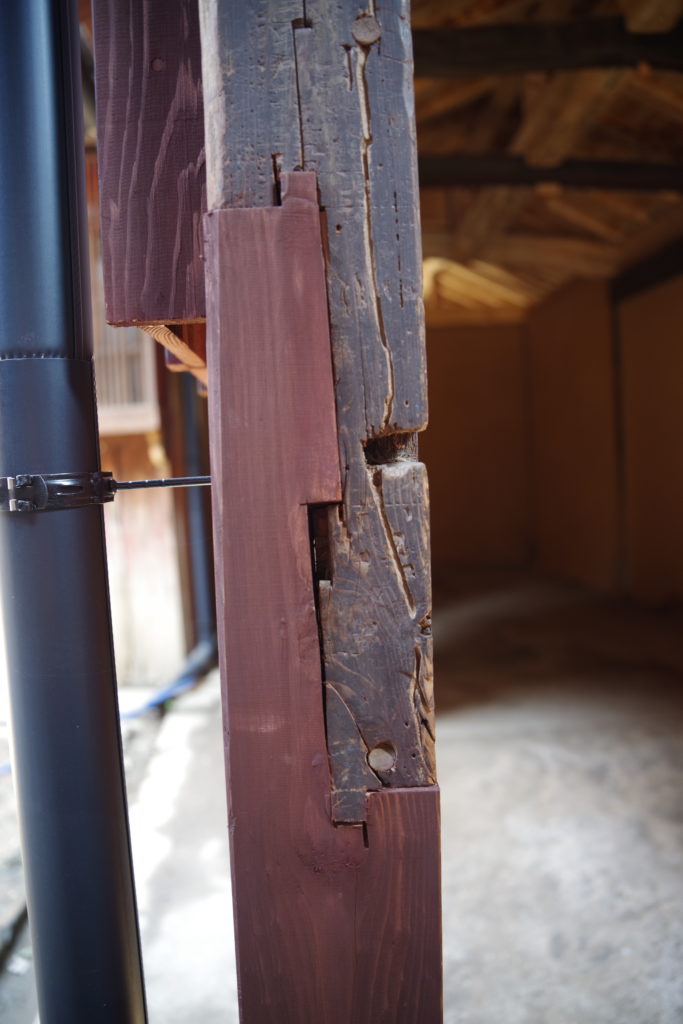 Chantier de restauration, Yame, KYUSHU, Japon, 2016, ©Philippe Bonnin