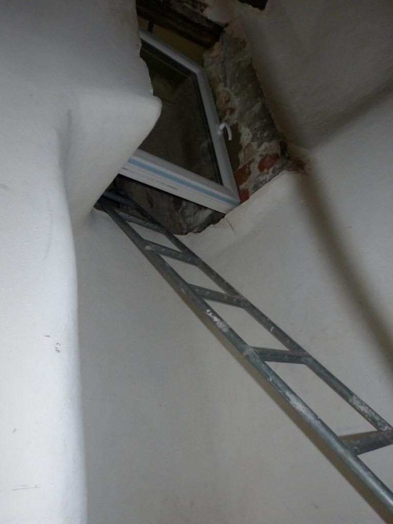 Chantier de rénovation de Manu et Chrystelle, Malakoff, novembre 2012 © Hélène Subrémon DR (photos réalisées dans le cadre du chantier LMS « Histoires de projets »)