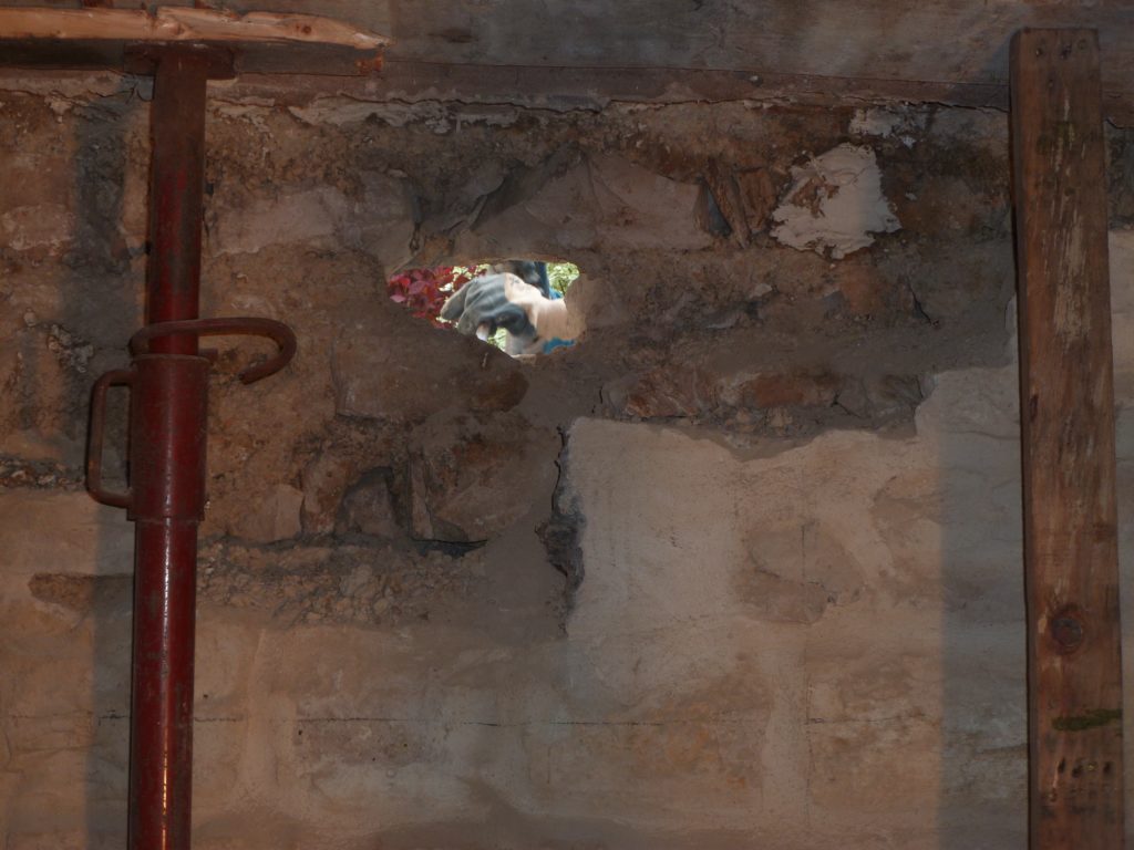 Chantal. Chantier de rénovation 2, la maison, Dijon, 2013