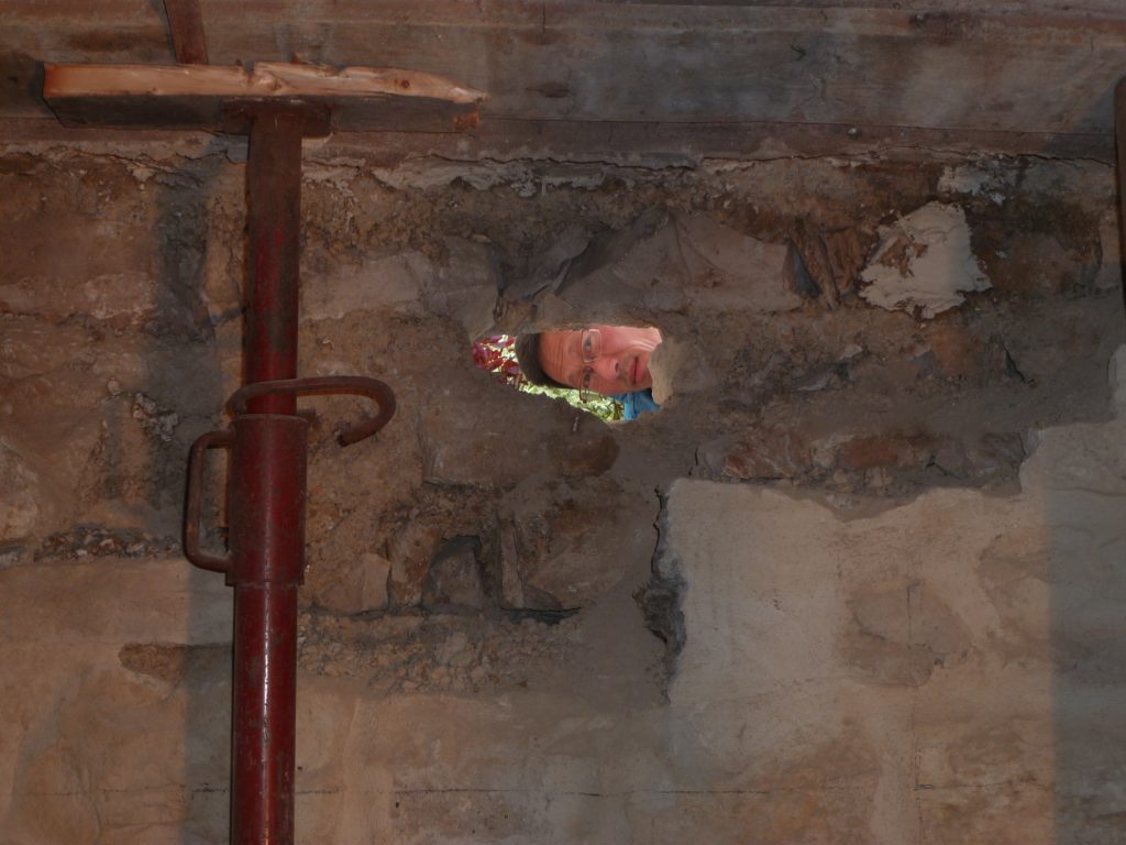 Chantal. Chantier de rénovation 2, la maison, Dijon, 2013