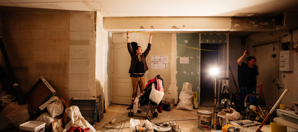 Chez Maureen et Gaëtan, Rénovation d’appartement, Vanves, 2016 – ©Tangi Le Bigot