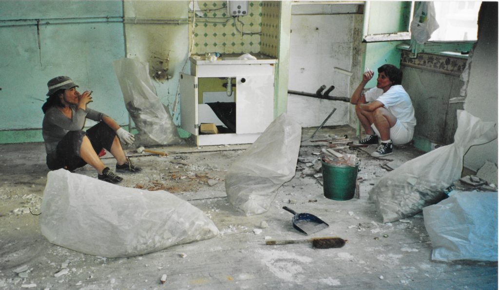 Rénovation d’appartement. Lyon, 2005 (Habitant)