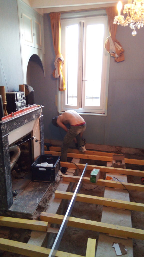 M.A.C Menuiserie Agencement Cuisine, Rénovation parquet, Paris, 2018