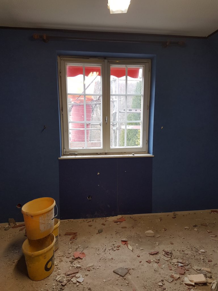 Maître d’oeuvre, Chantier de rénovation d’un hôtel, Alsace, 2017-2018