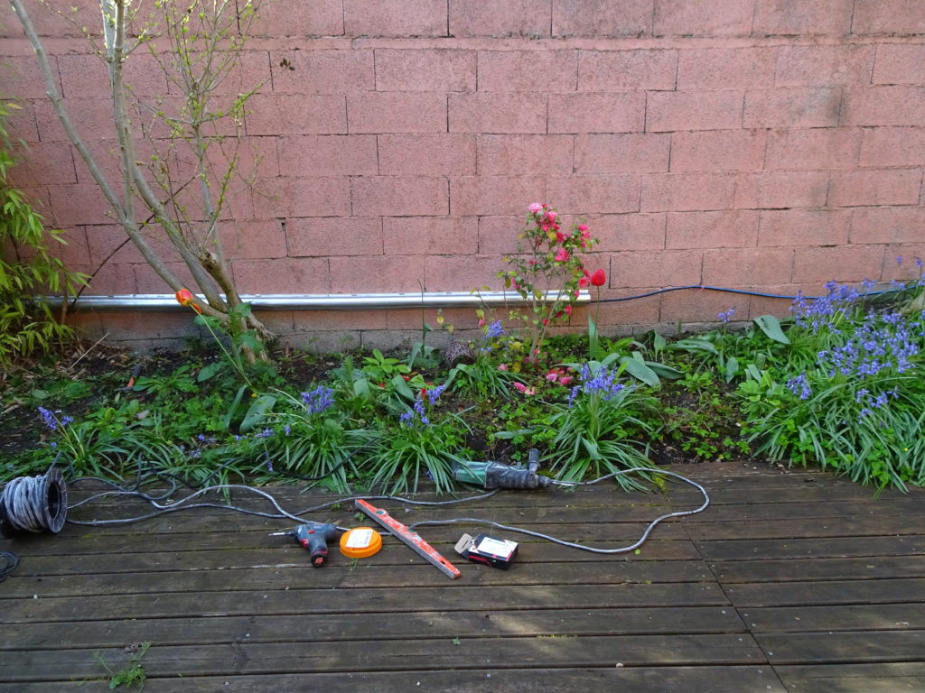 Villeurbanne, chantier dépendances, 2019. Habitant